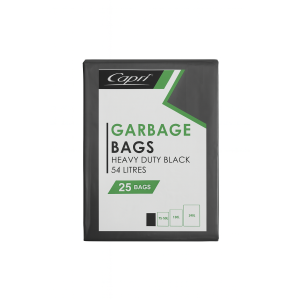 Bag Bin Black Heavy Duty 54L